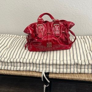Dooney and Bourke Red Patent Leather Purse